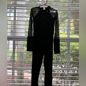 Black with stones one peice